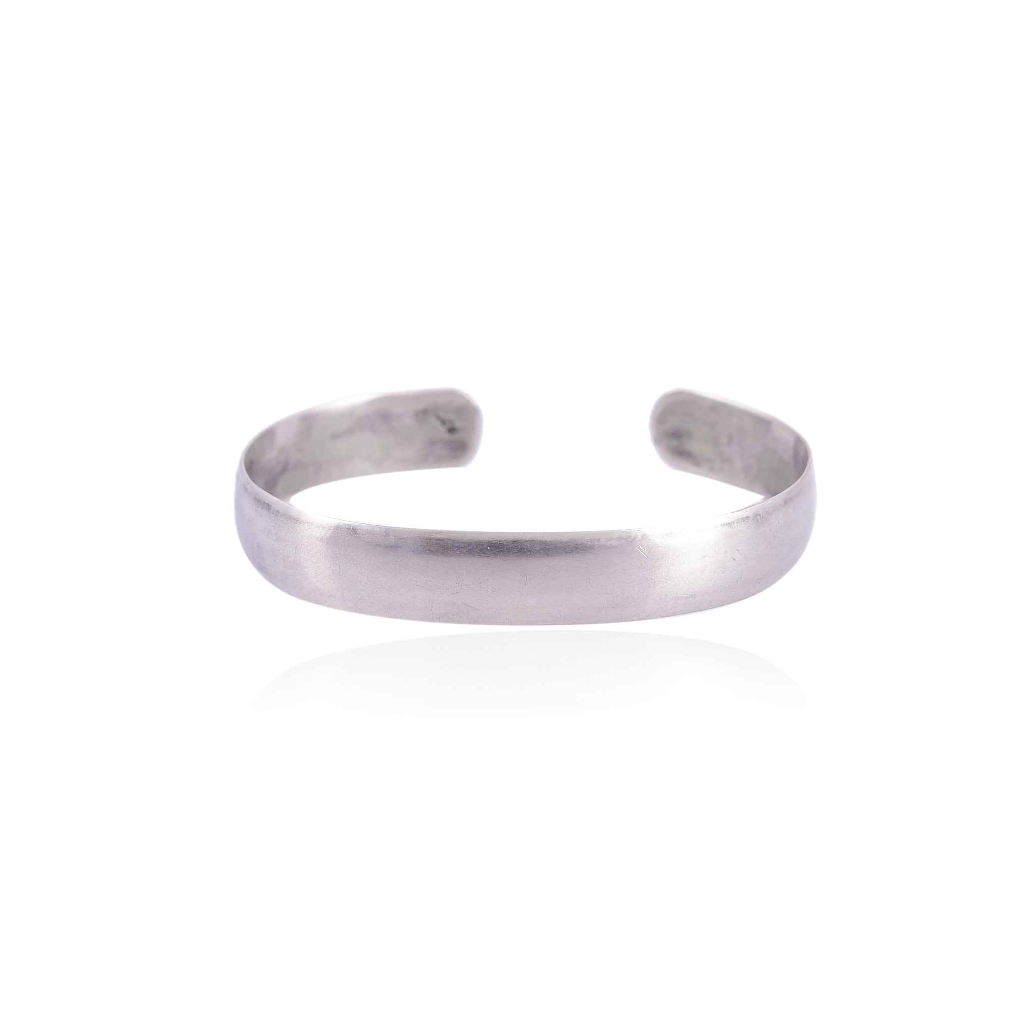 Silver bangle cuff :SKU7462