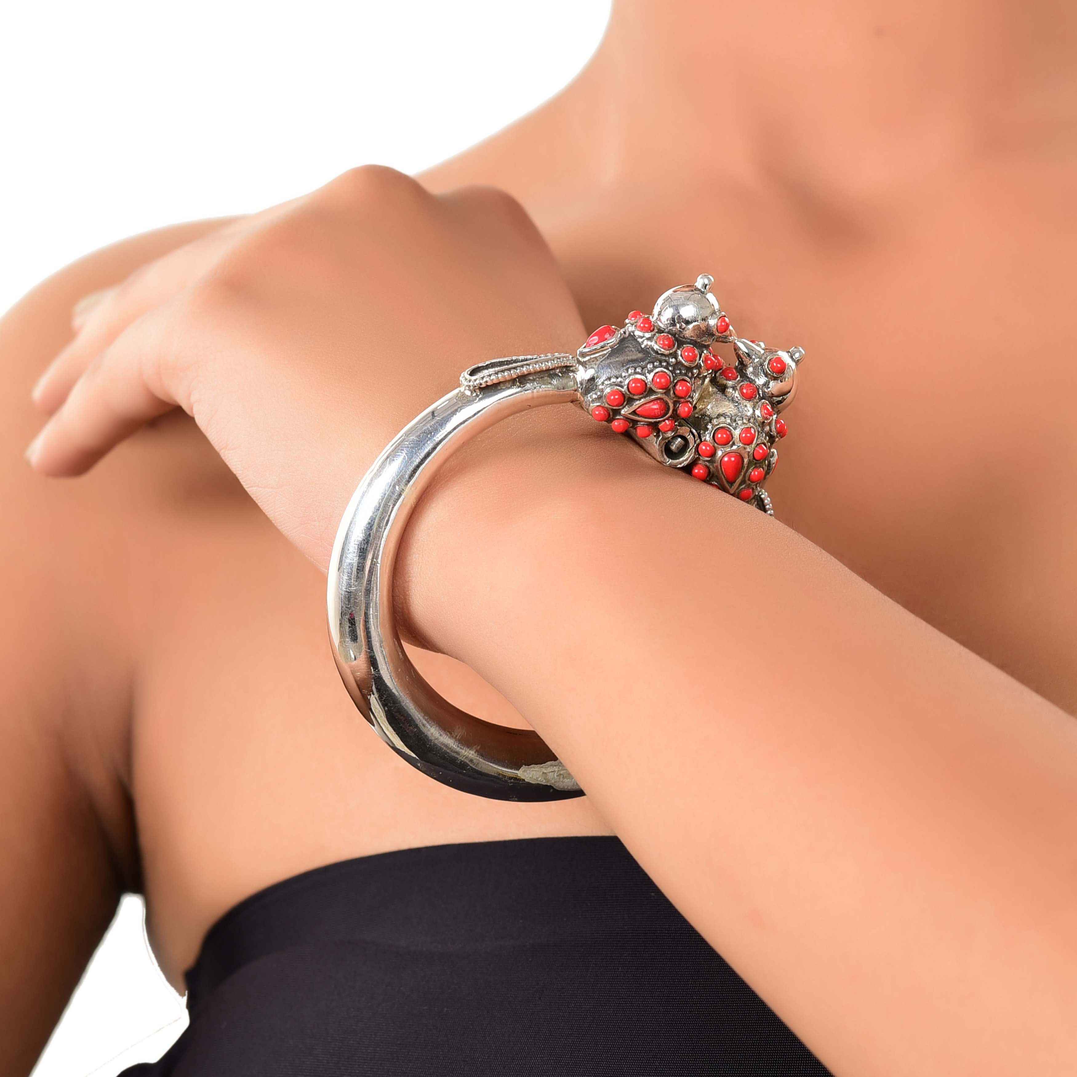 coral-two-birds-bangle-sku-6122