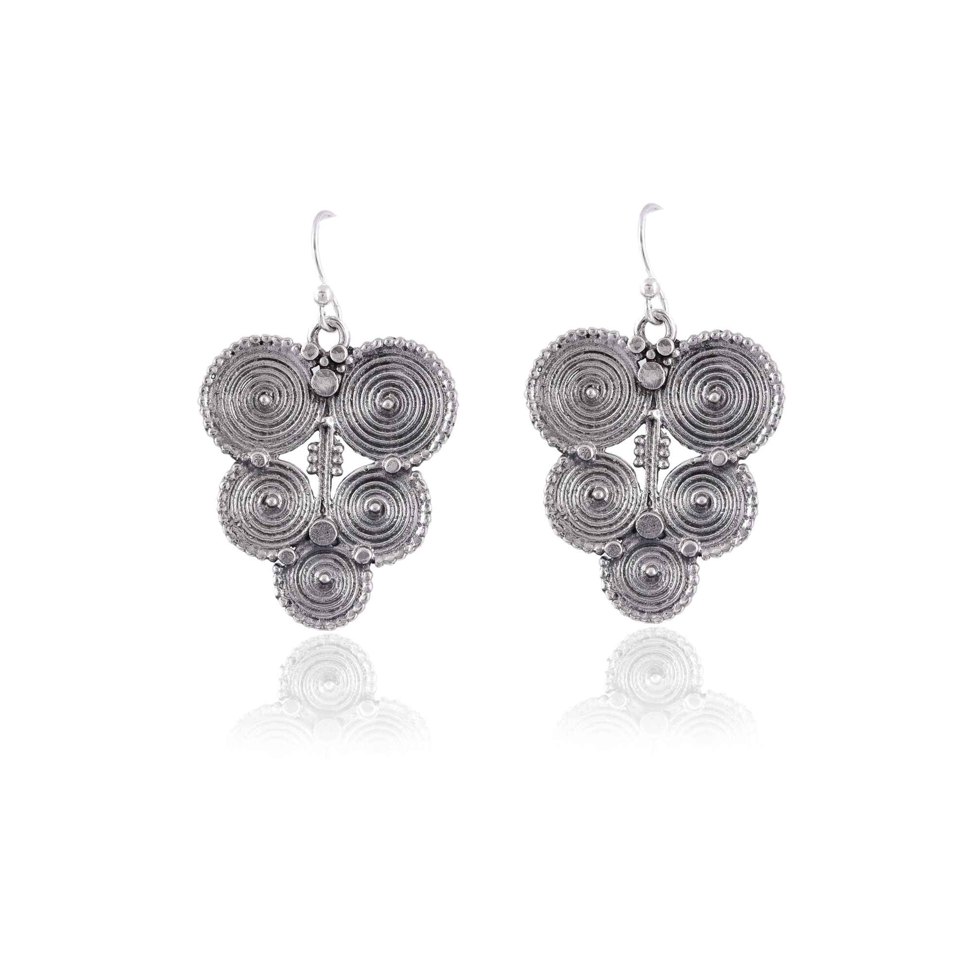 silver-spiral-earring-sku-7522