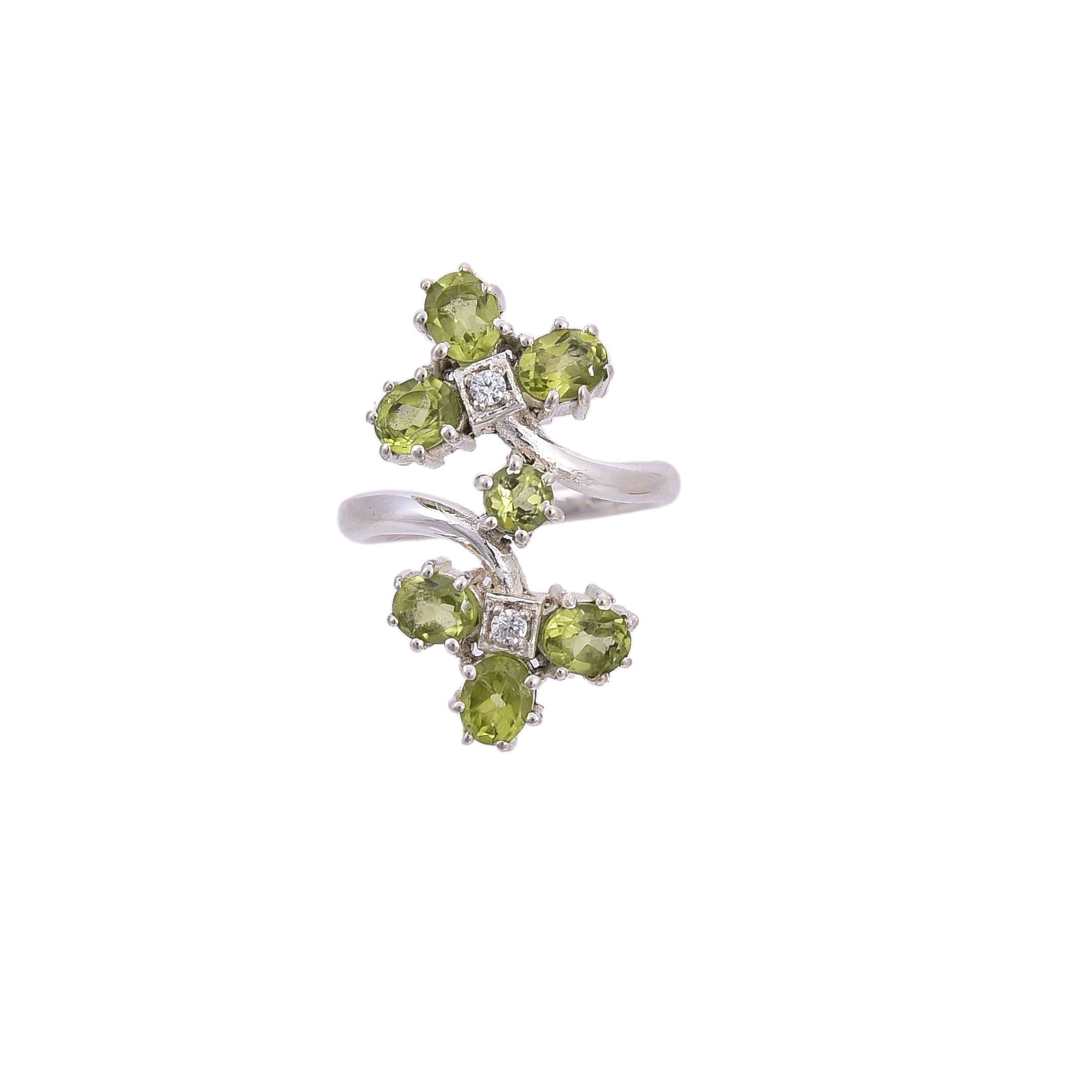 925-sterling-silver-peridot-cz-ring-sku-4269