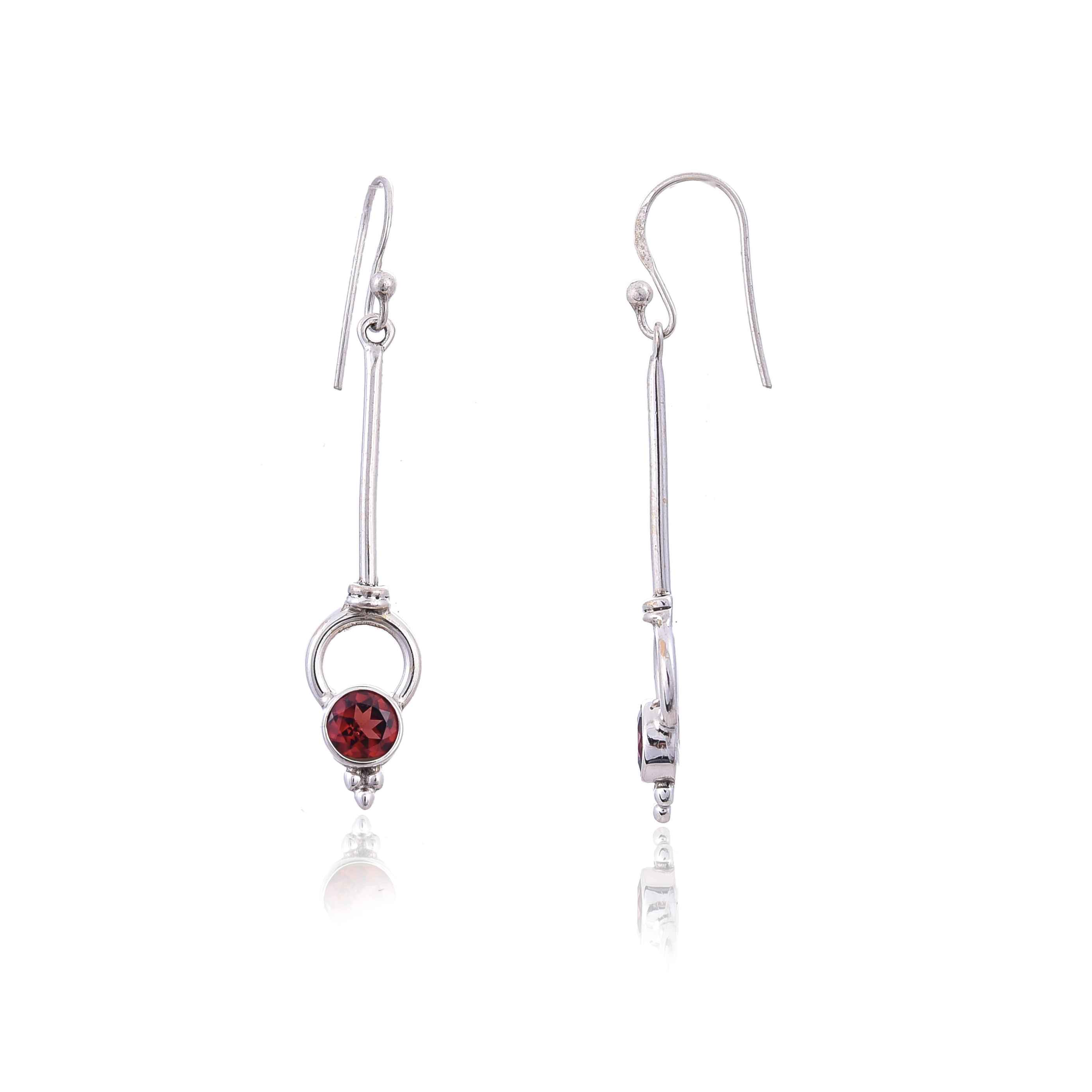 Long sterling silver earring :SKU4089