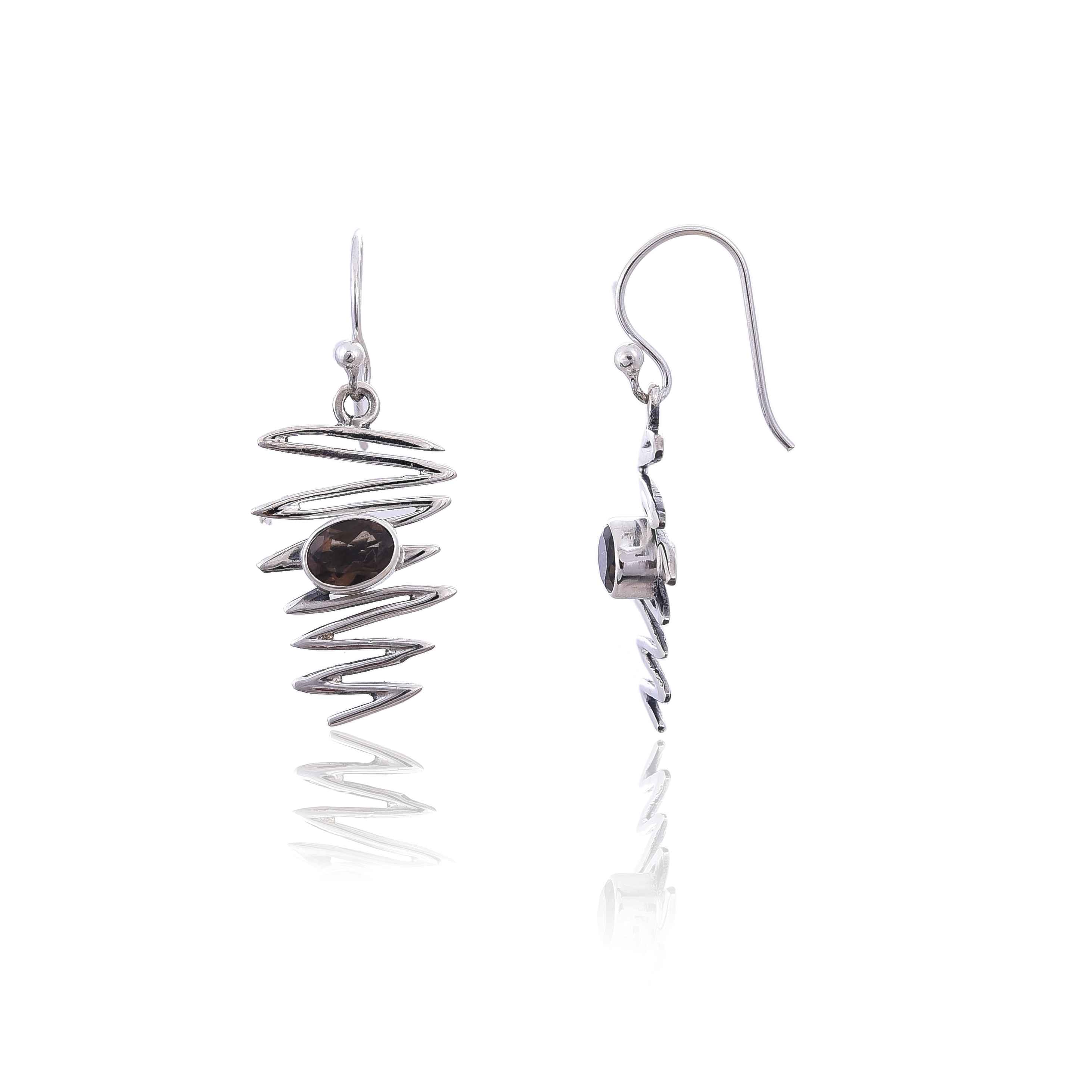 925-silver-smoky-earring-sku-4113