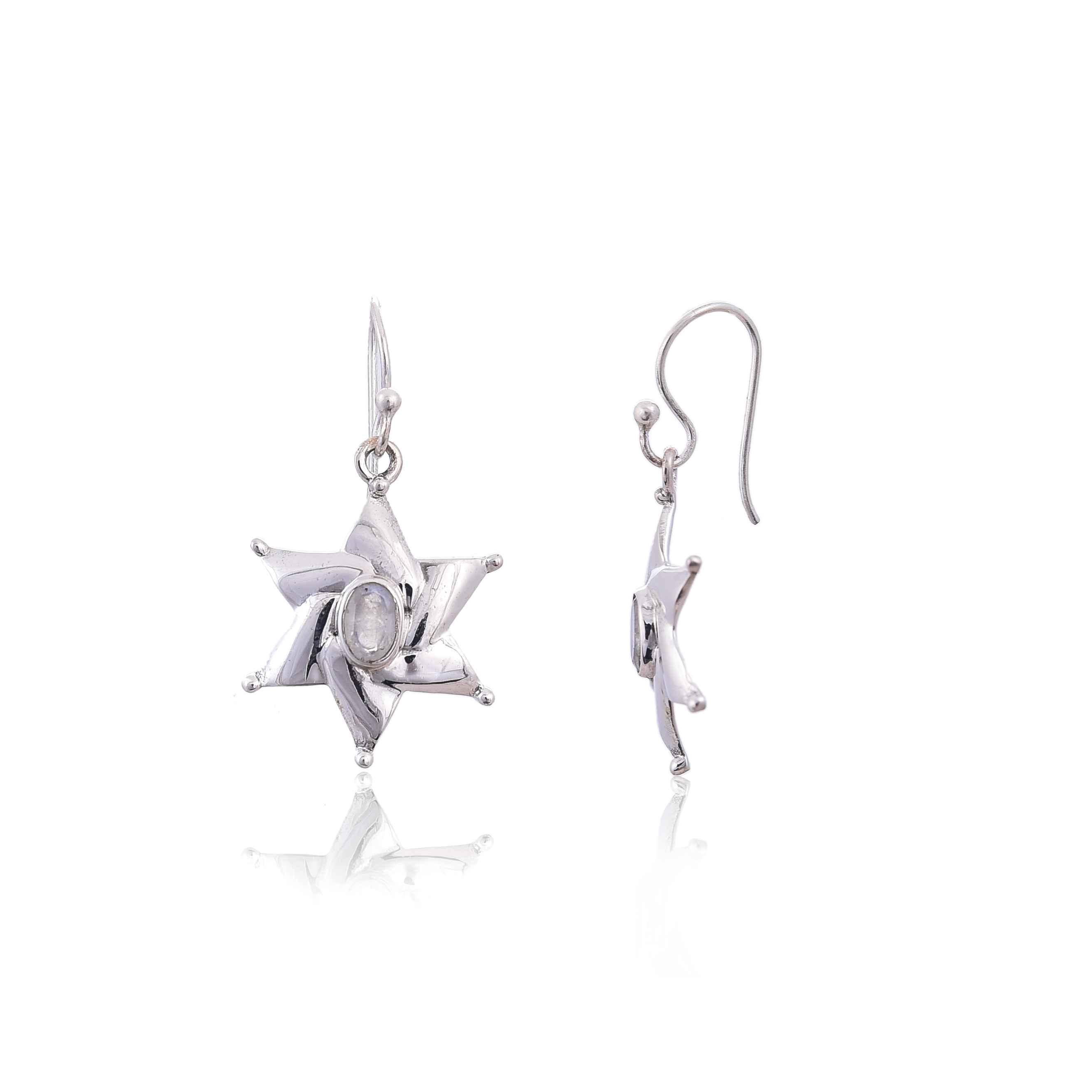 925 Silver Rainbow Earring :SKU4124