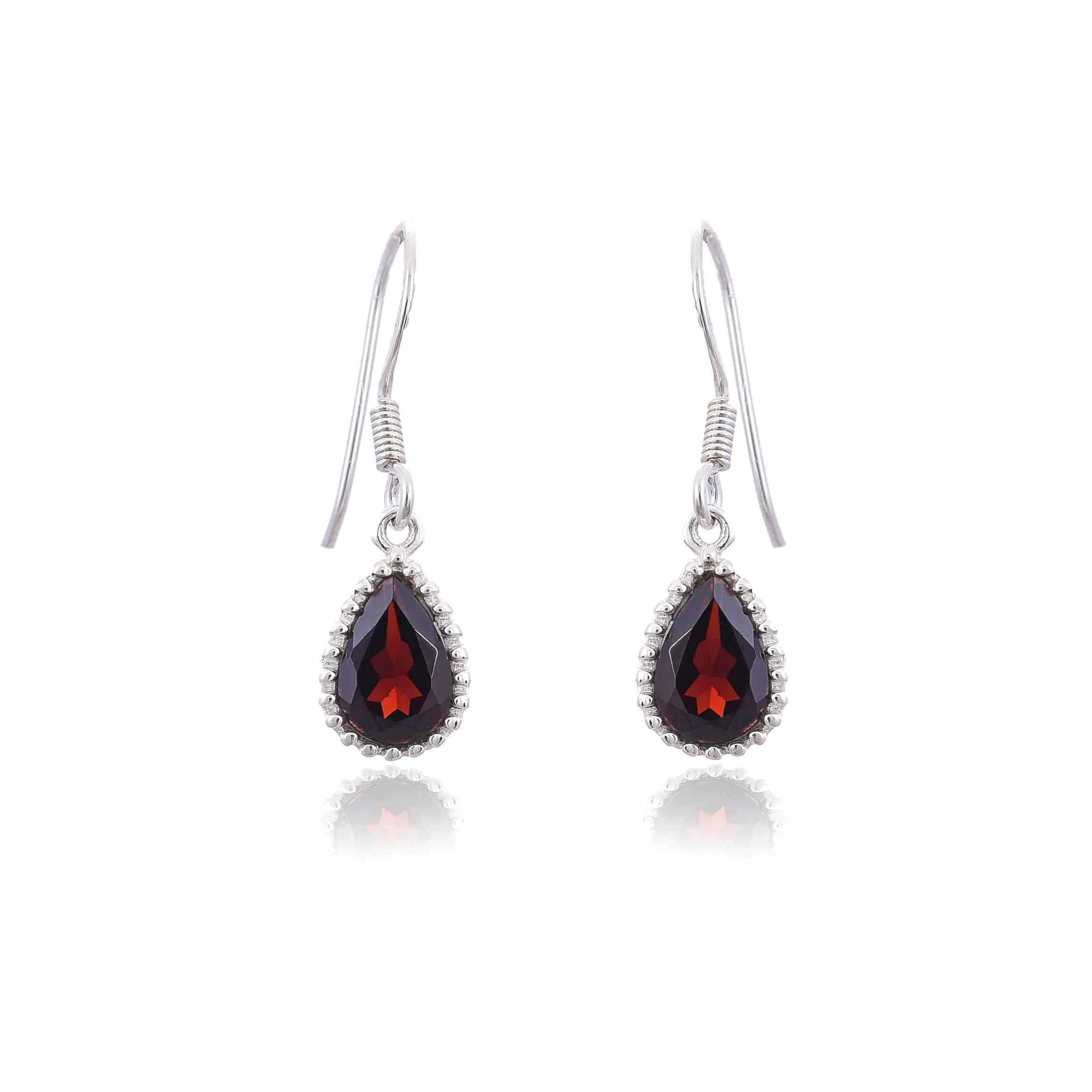 925-silver-garnet-earring-sku-4221