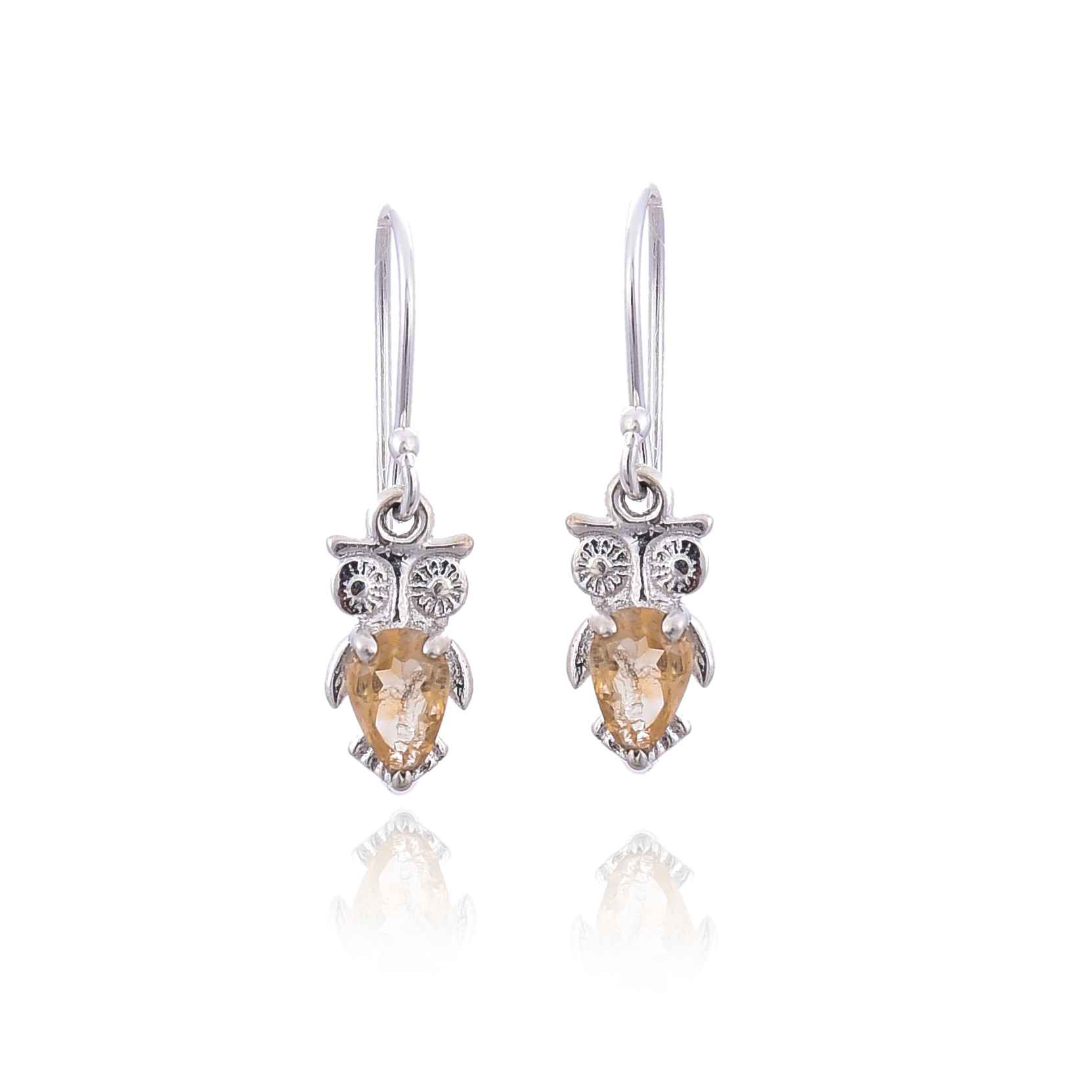 925-silver-citrine-earring-sku-4234