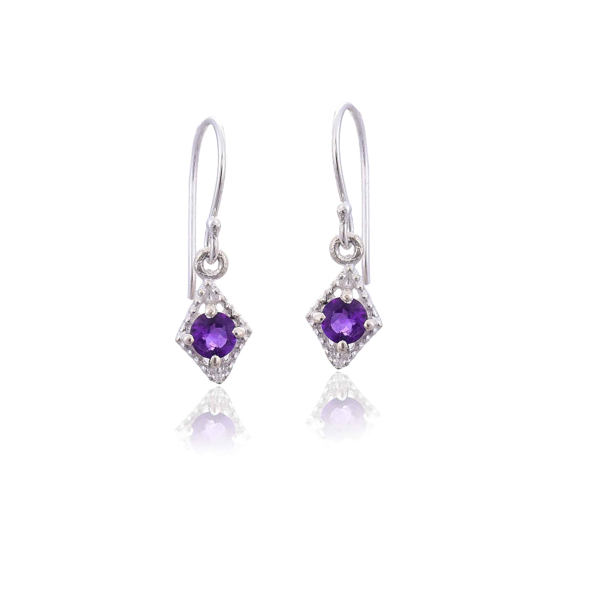 925-silver-amethyst-hook-earring-sku-4243