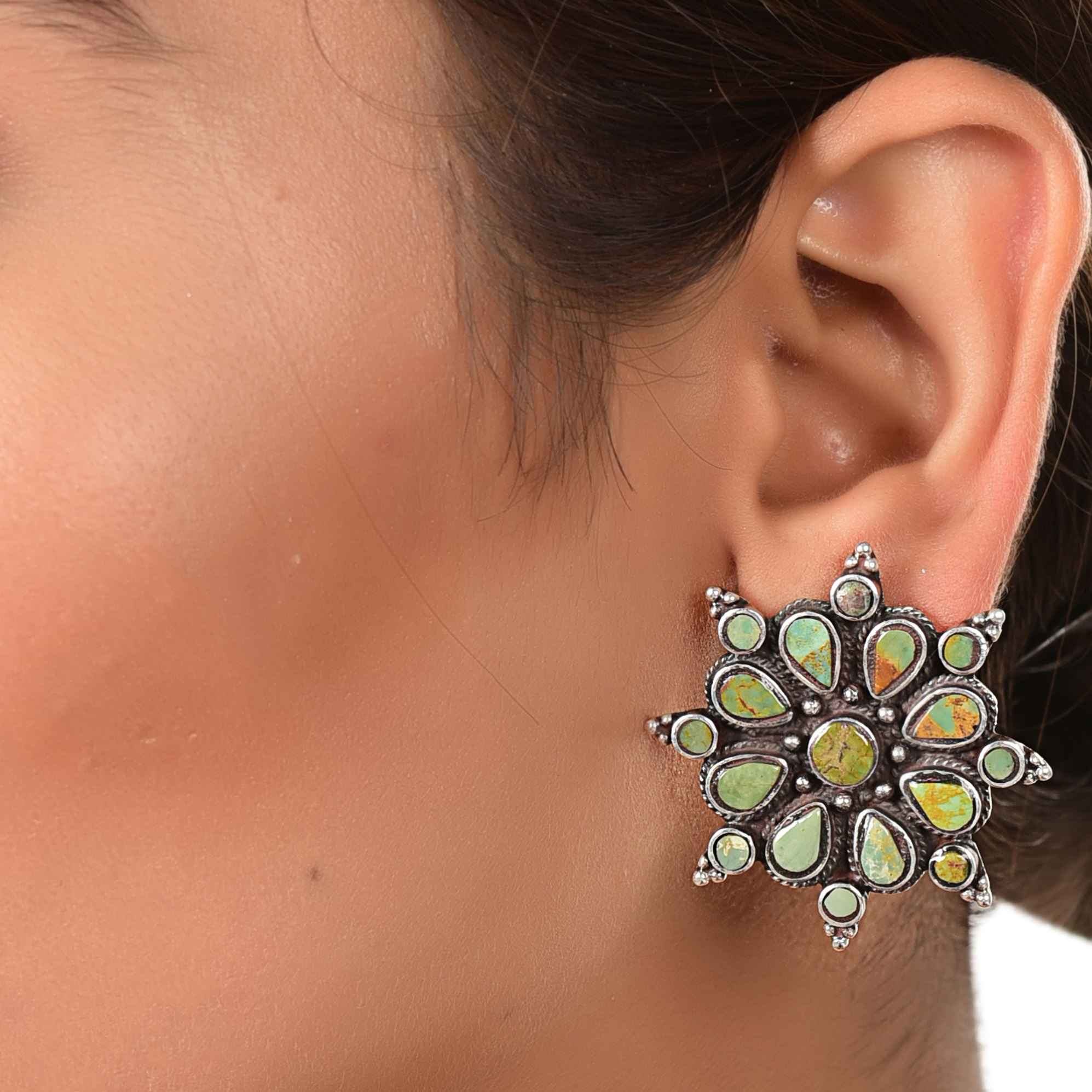 Turquoise stud