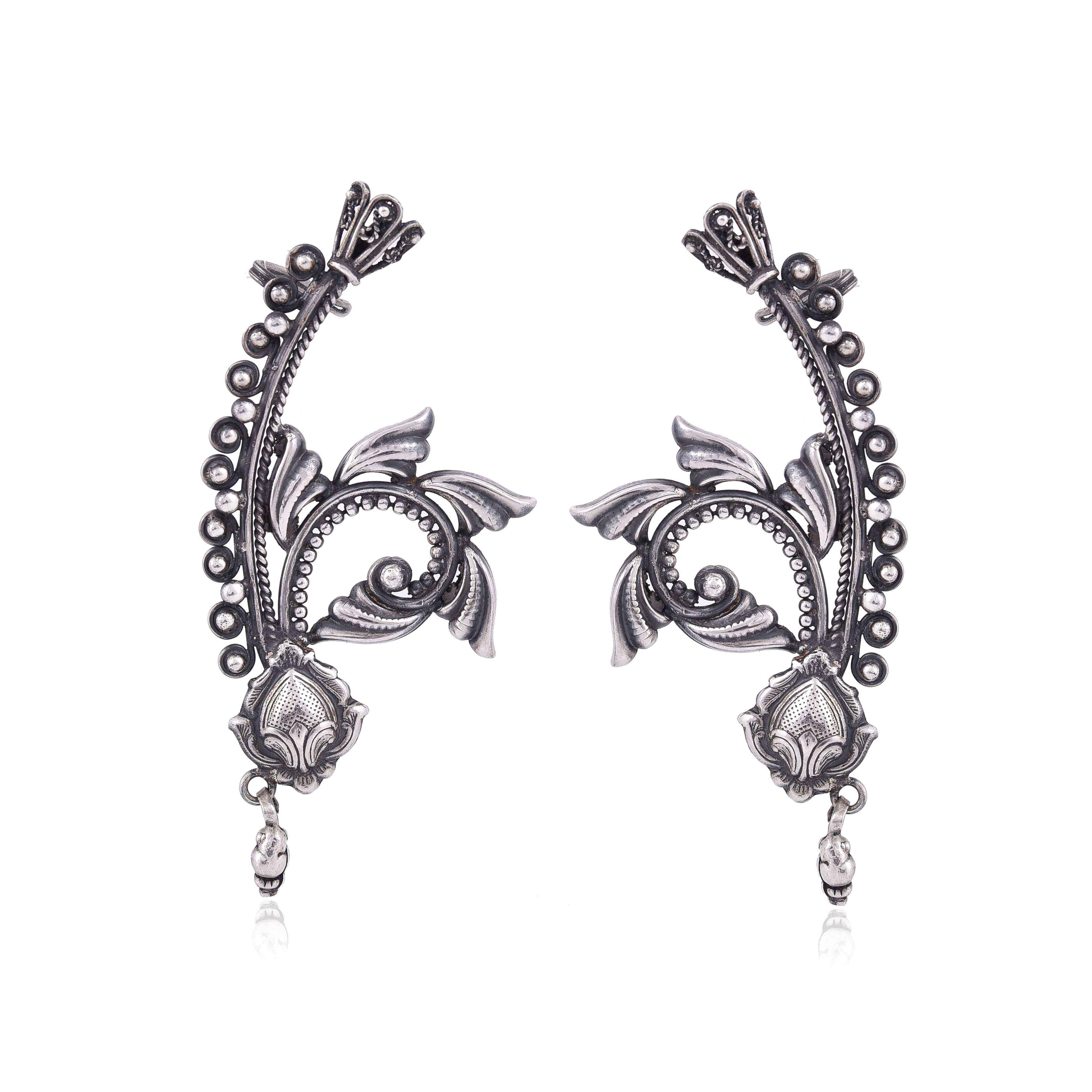 925 Silver ear cuff earring