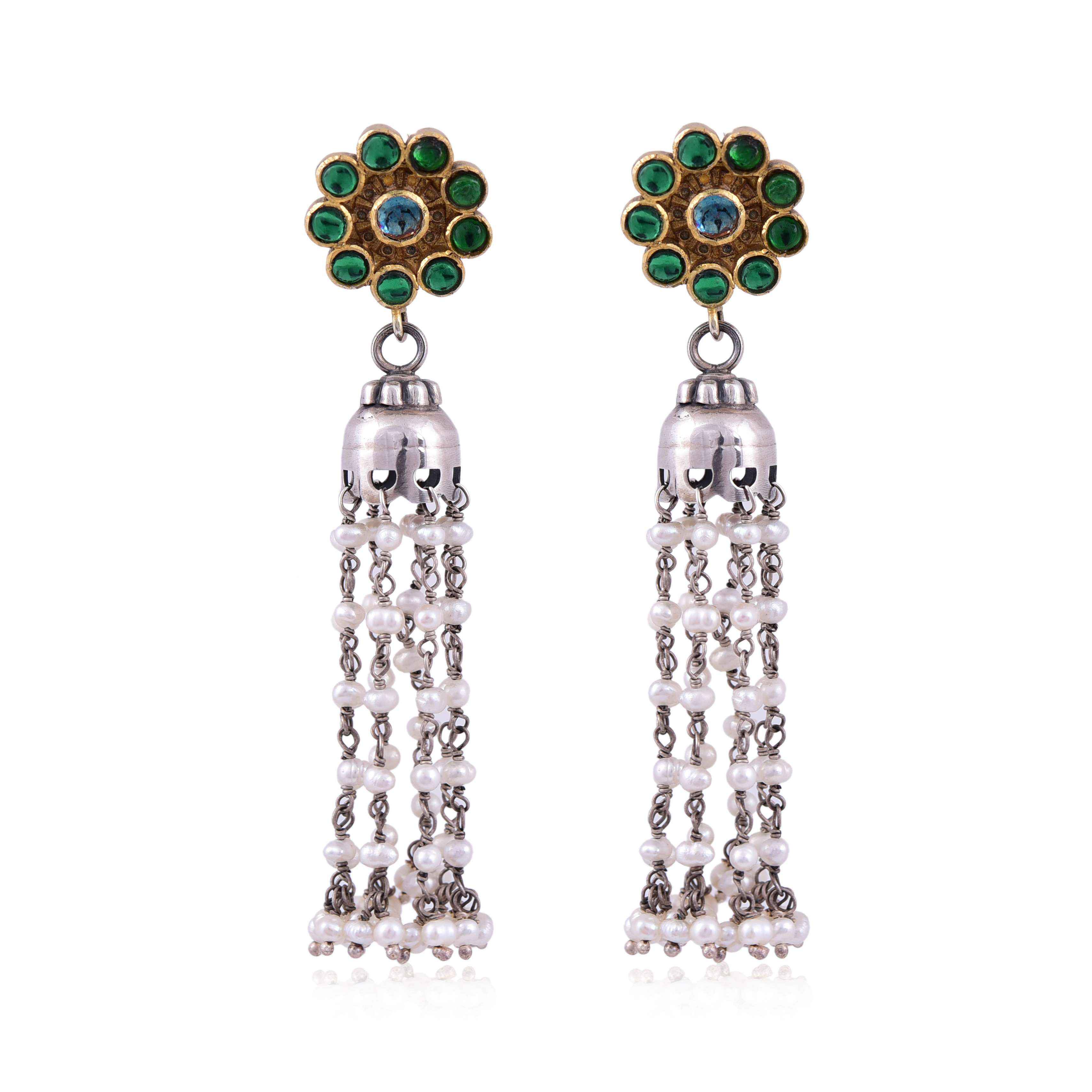 925 Silver jhumka earring