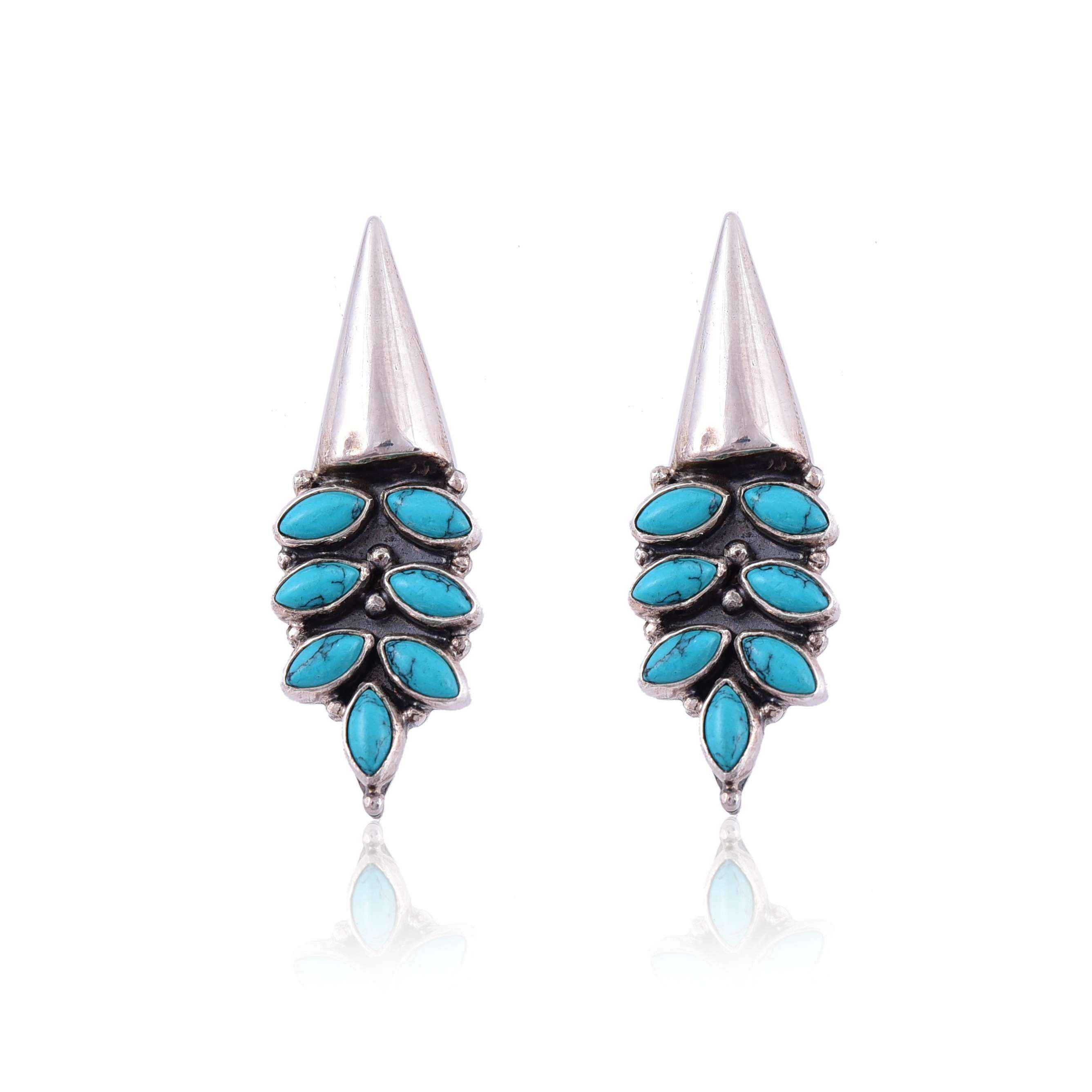 Sterling Silver turquoise earring
