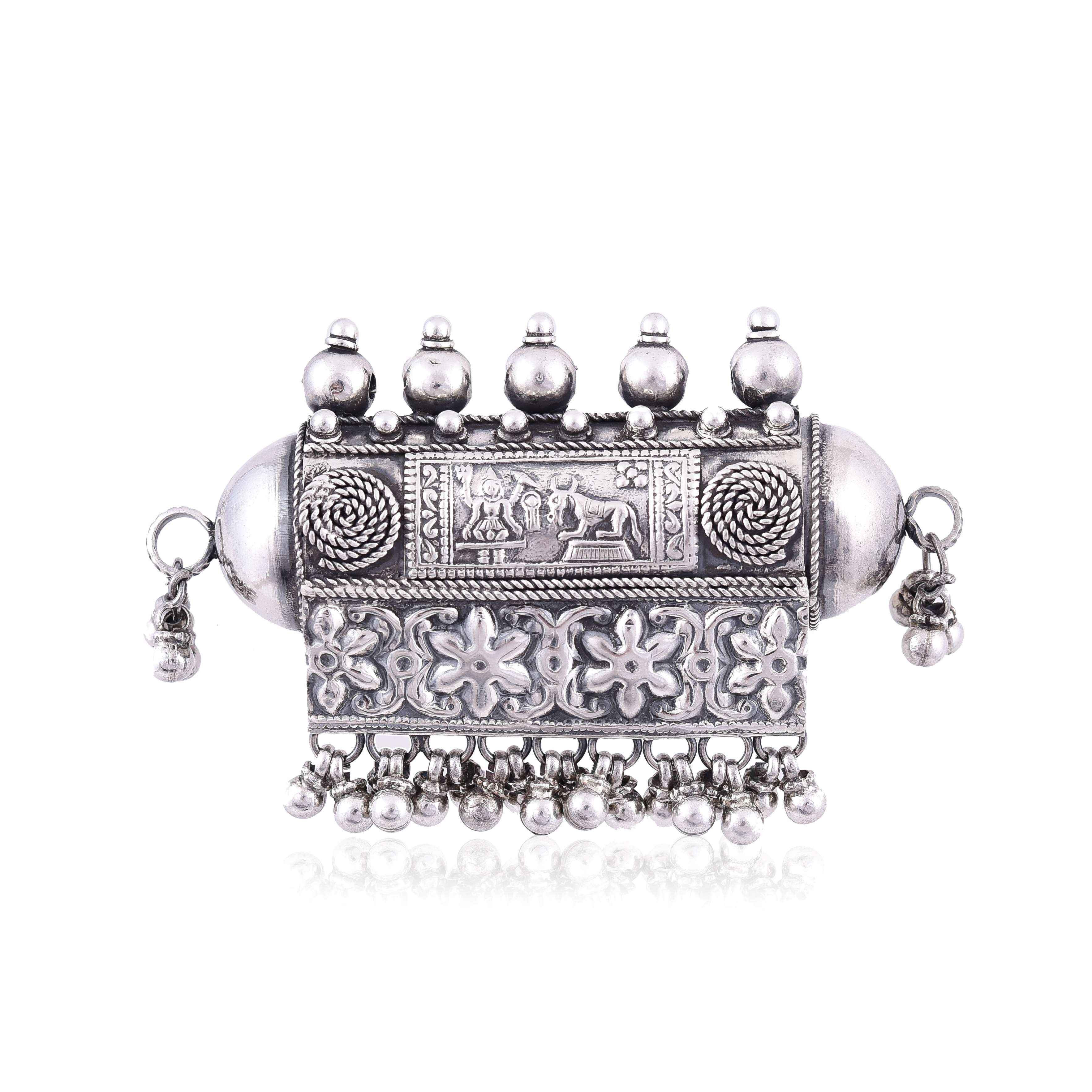Sterling Silver tabiz pendant