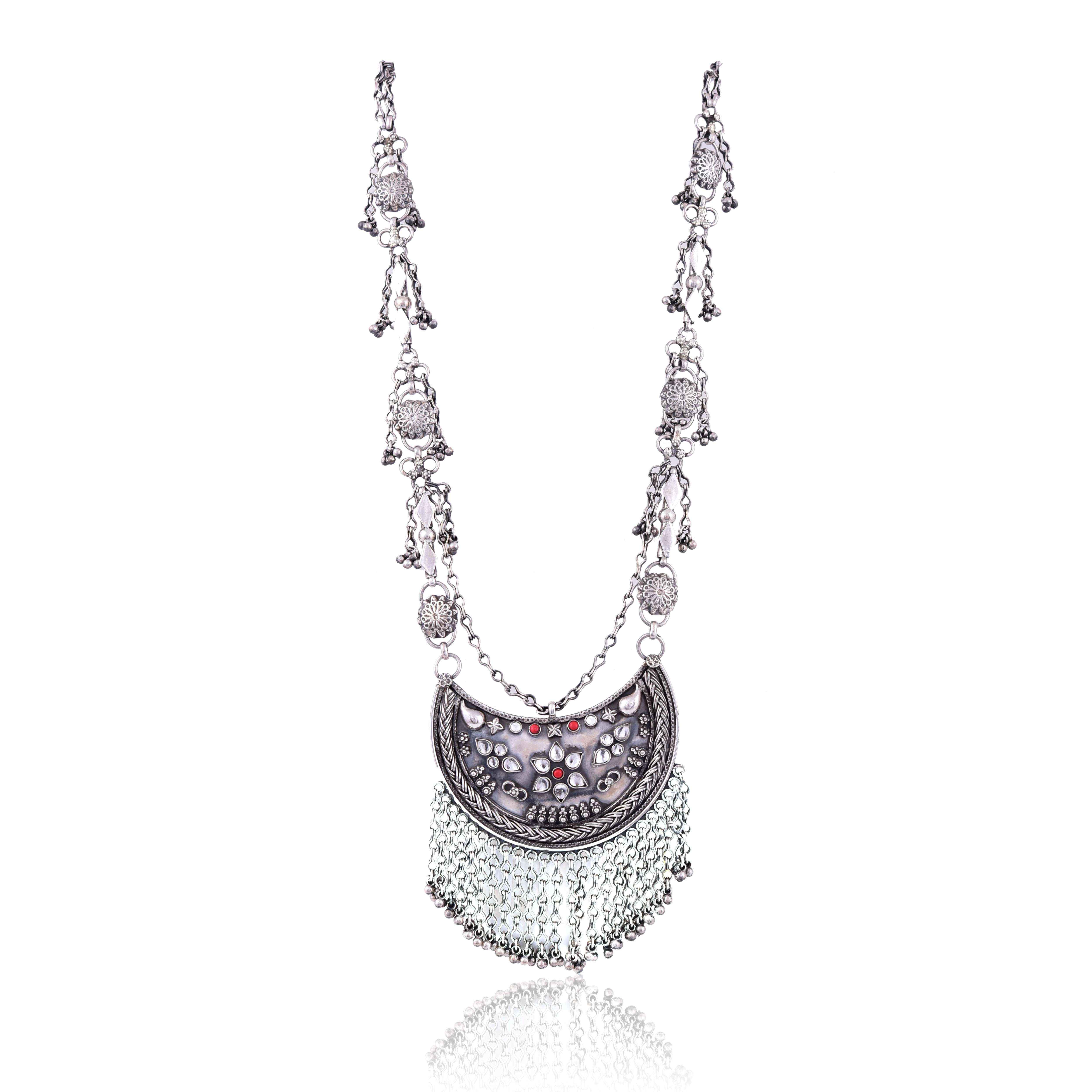 Silver antique Necklace