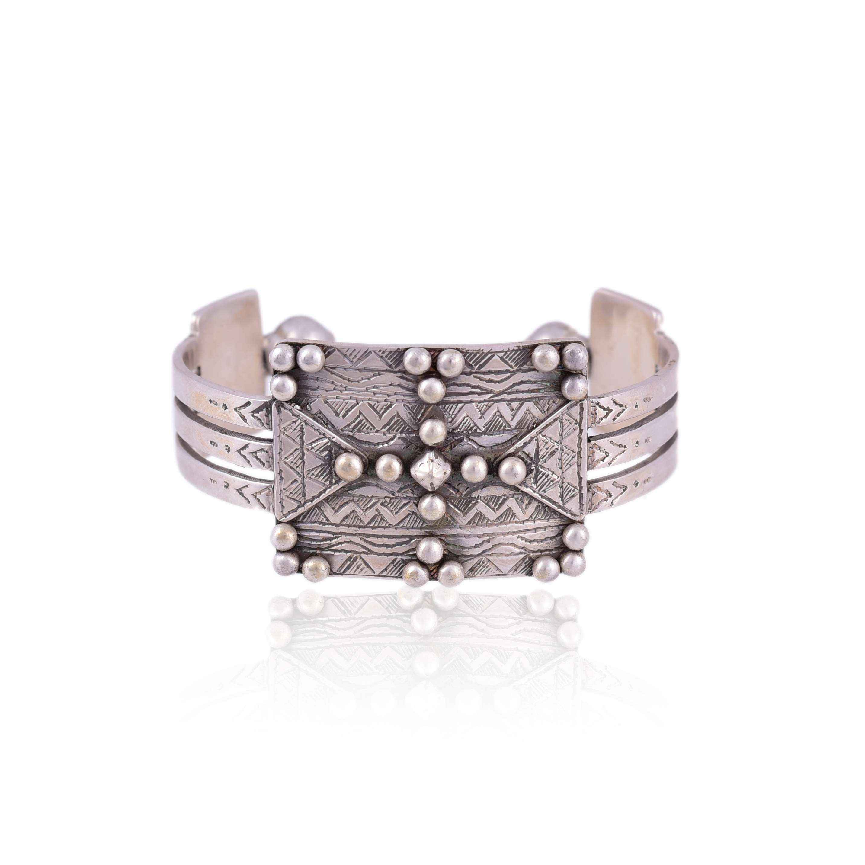 925 Silver Oxidised cuff