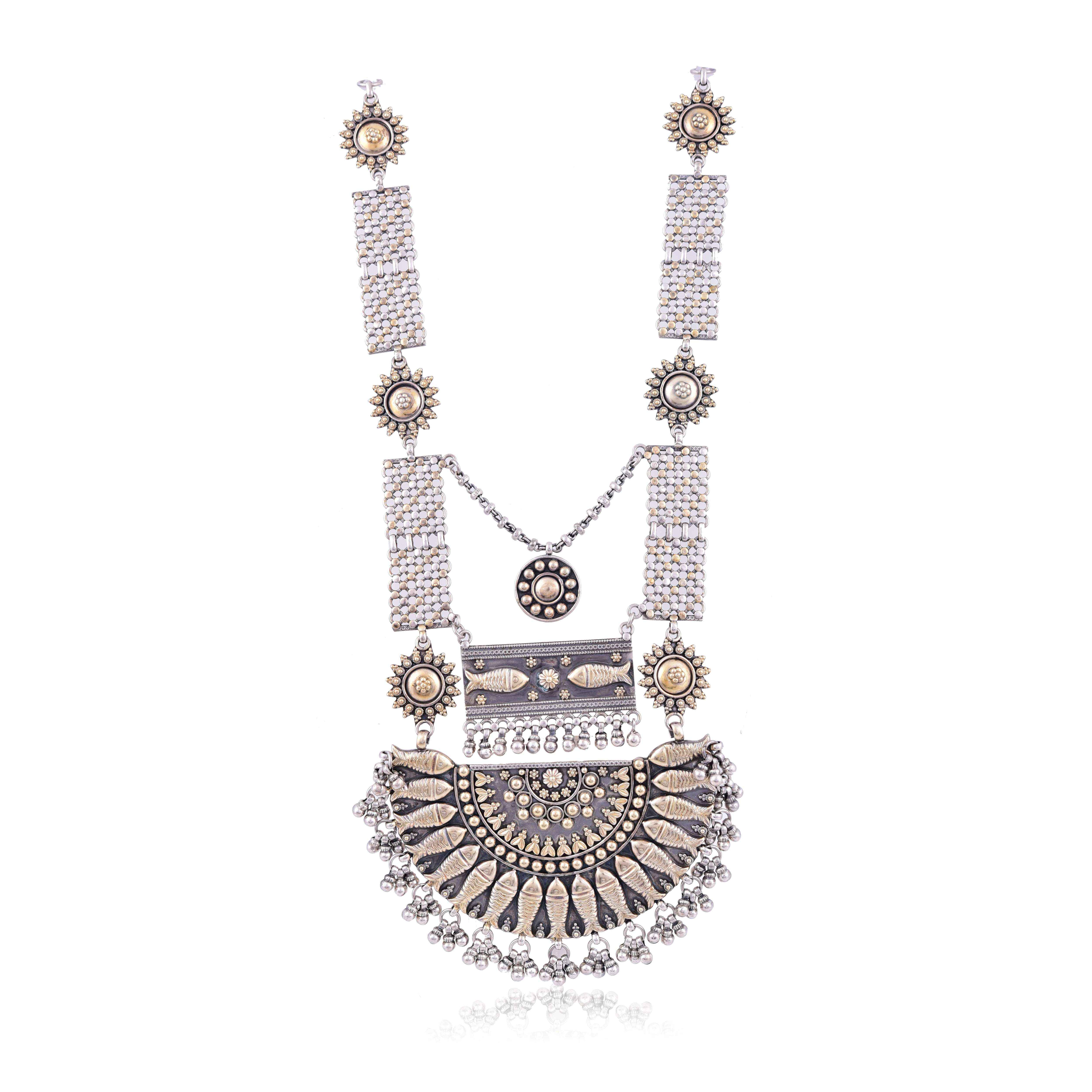 Silver Gold Plated necklace