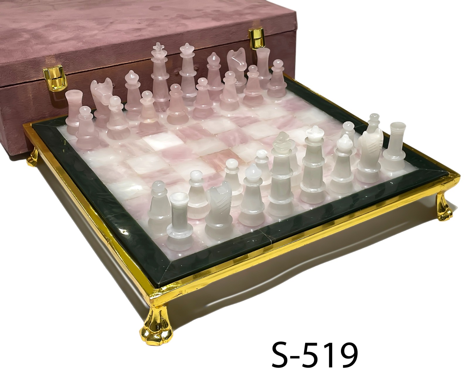Luxury Gemstone Chess Sets Collection